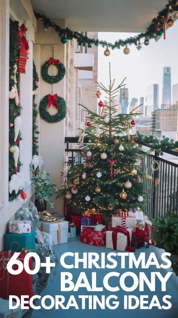 Christmas Balcony Decorating Ideas