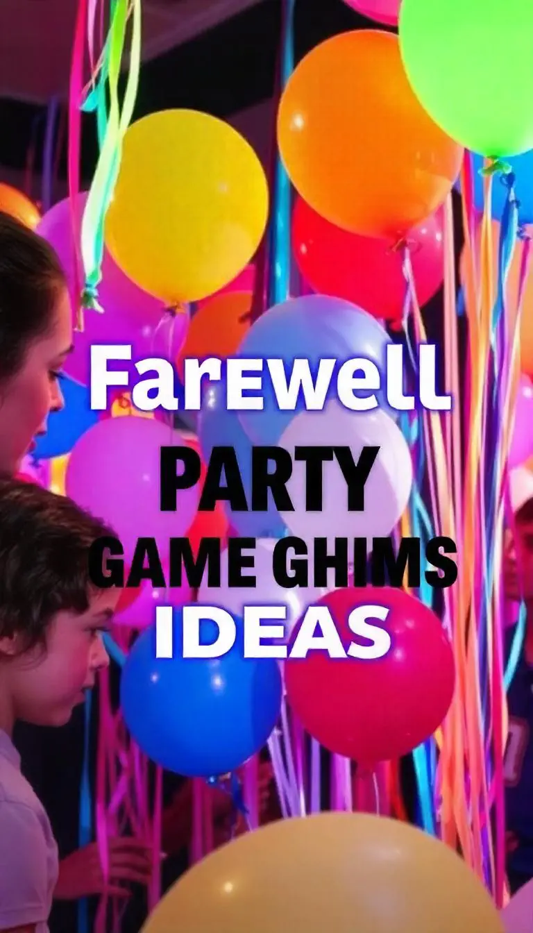 Farewell Party Game Ideas