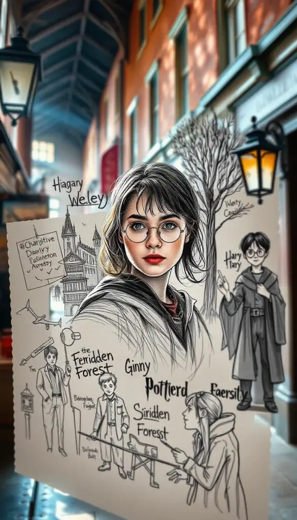 Harry Potter Drawing Ideas