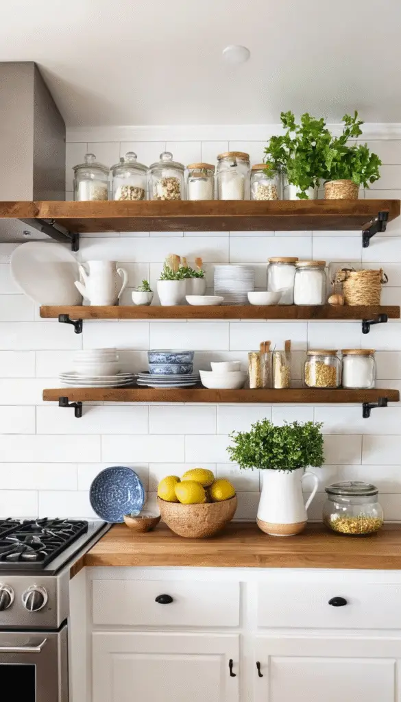 Kitchen Shelf Decor Ideas
