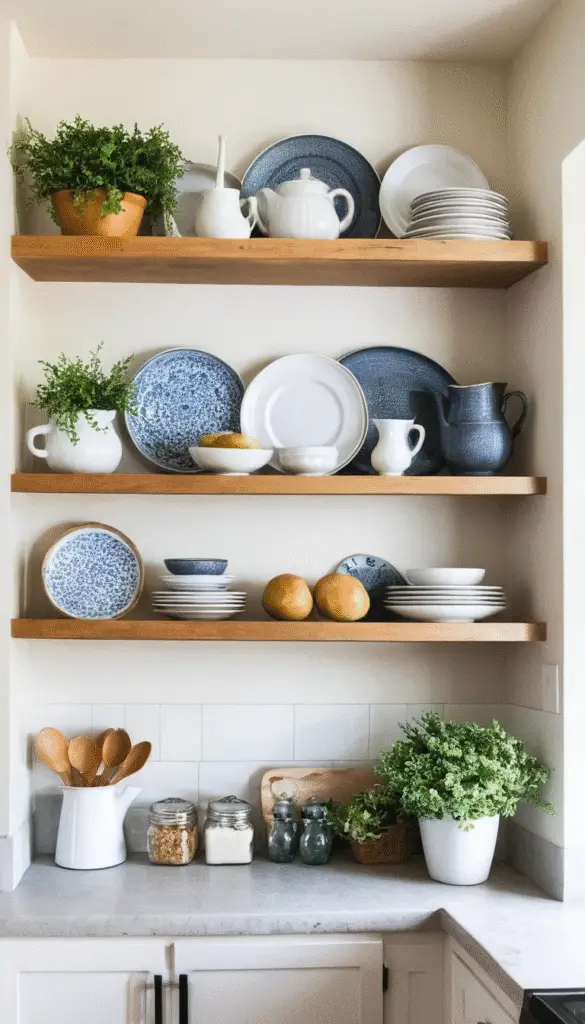 Kitchen Shelf Decor Ideas