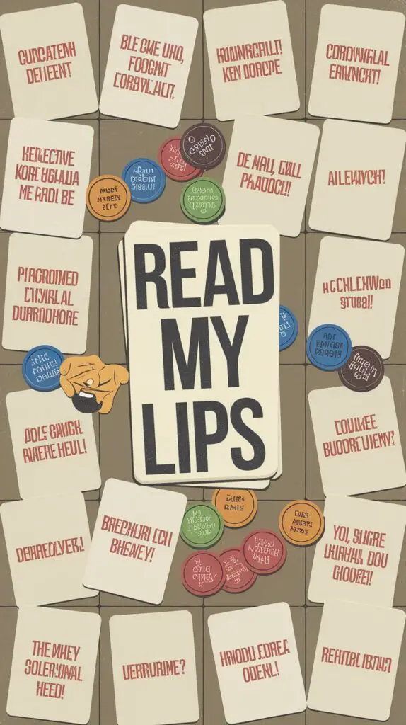 Read My Lips Game Ideas