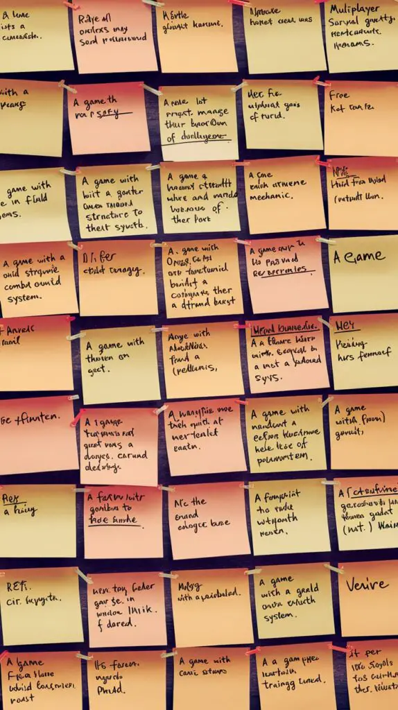 Sticky Note Game Ideas