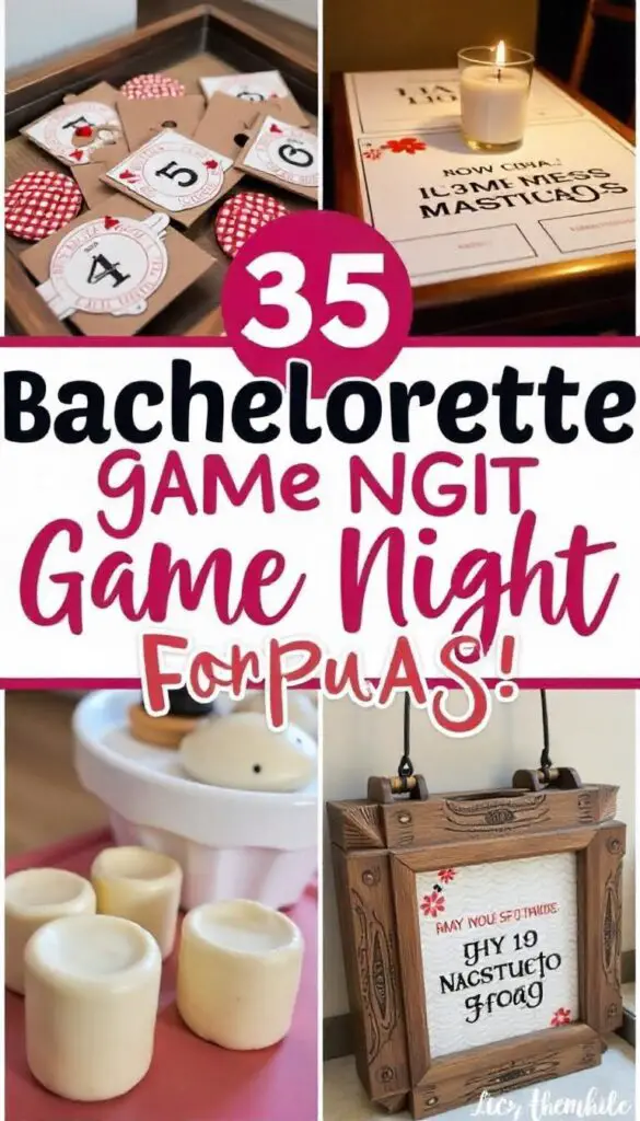 Bachelorette Game Night Ideas