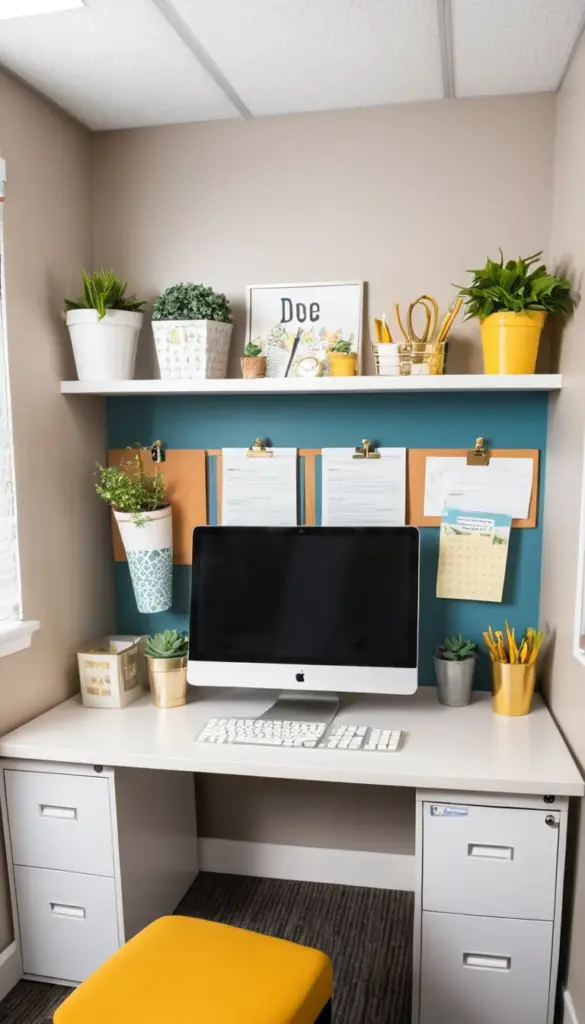Office Cubicle Decor Ideas
