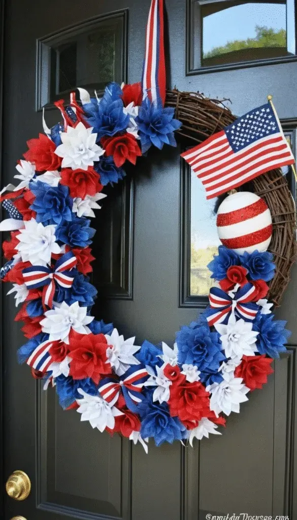 4th of July Wreath Ideas