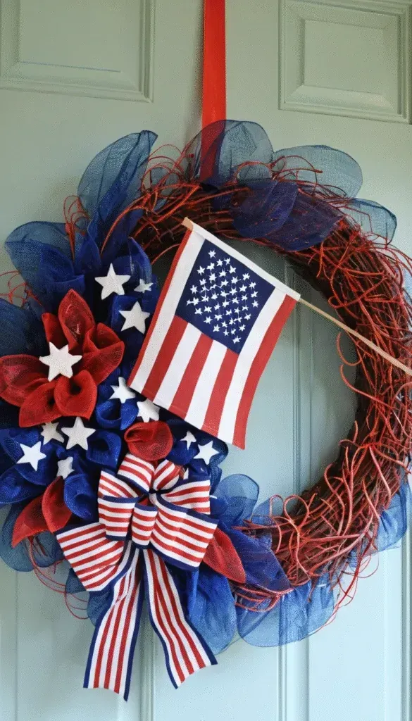4th of July Wreath Ideas