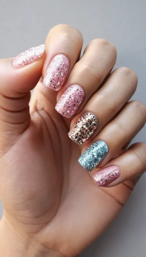 Glitter Nail Ideas