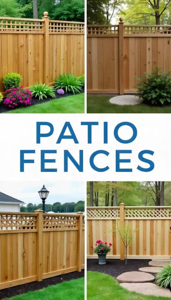 Patio Fence Ideas
