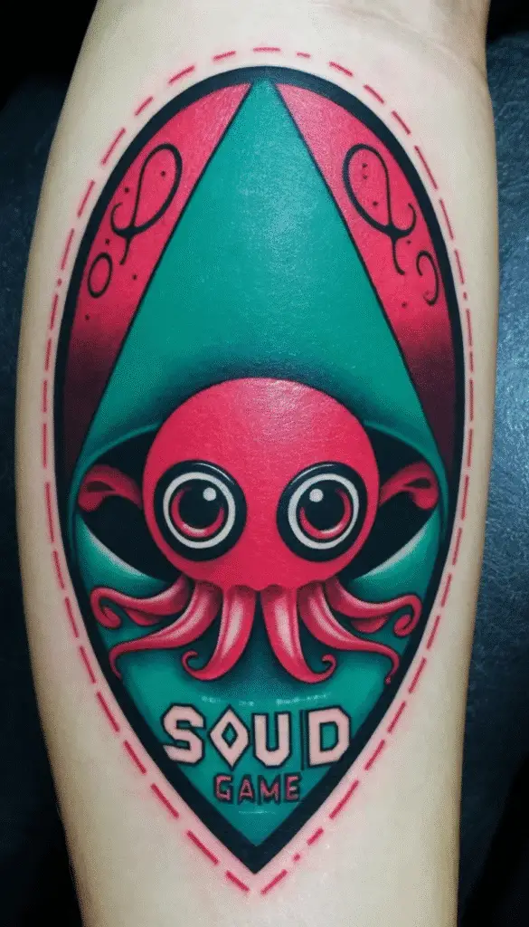 Squid Game Tattoo Ideas