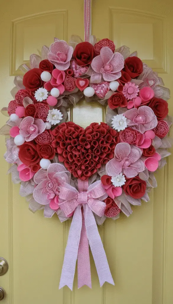 Valentine Wreath Ideas