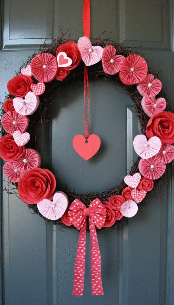 Valentine Wreath Ideas